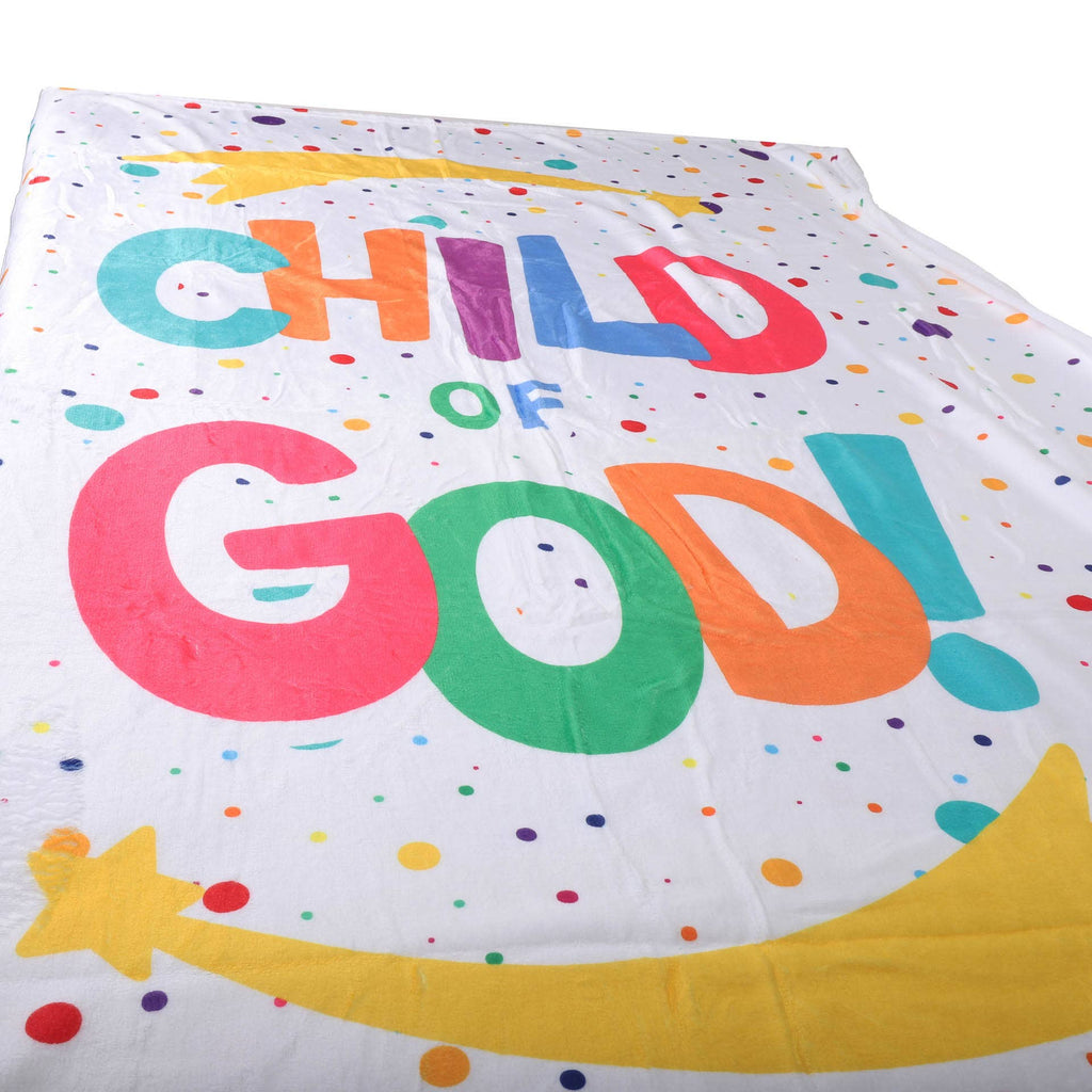 Kid's Throw Blanket - Child of God - 50X60