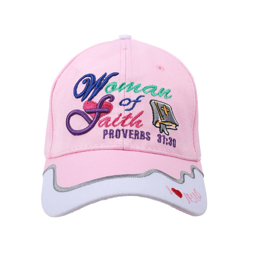 Cap Woman Of Faith Pink