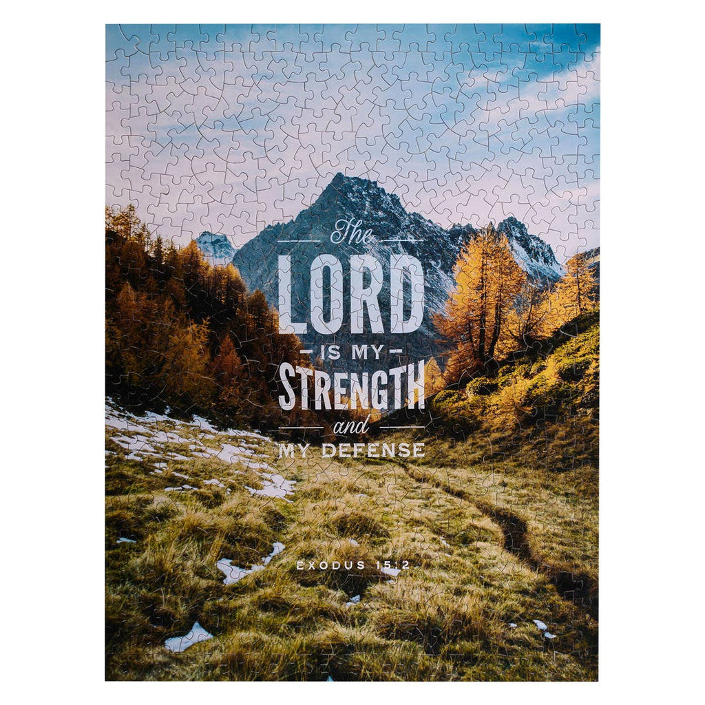 Puzzle 500 pc. Lord is My Strength Ex. 15:2
