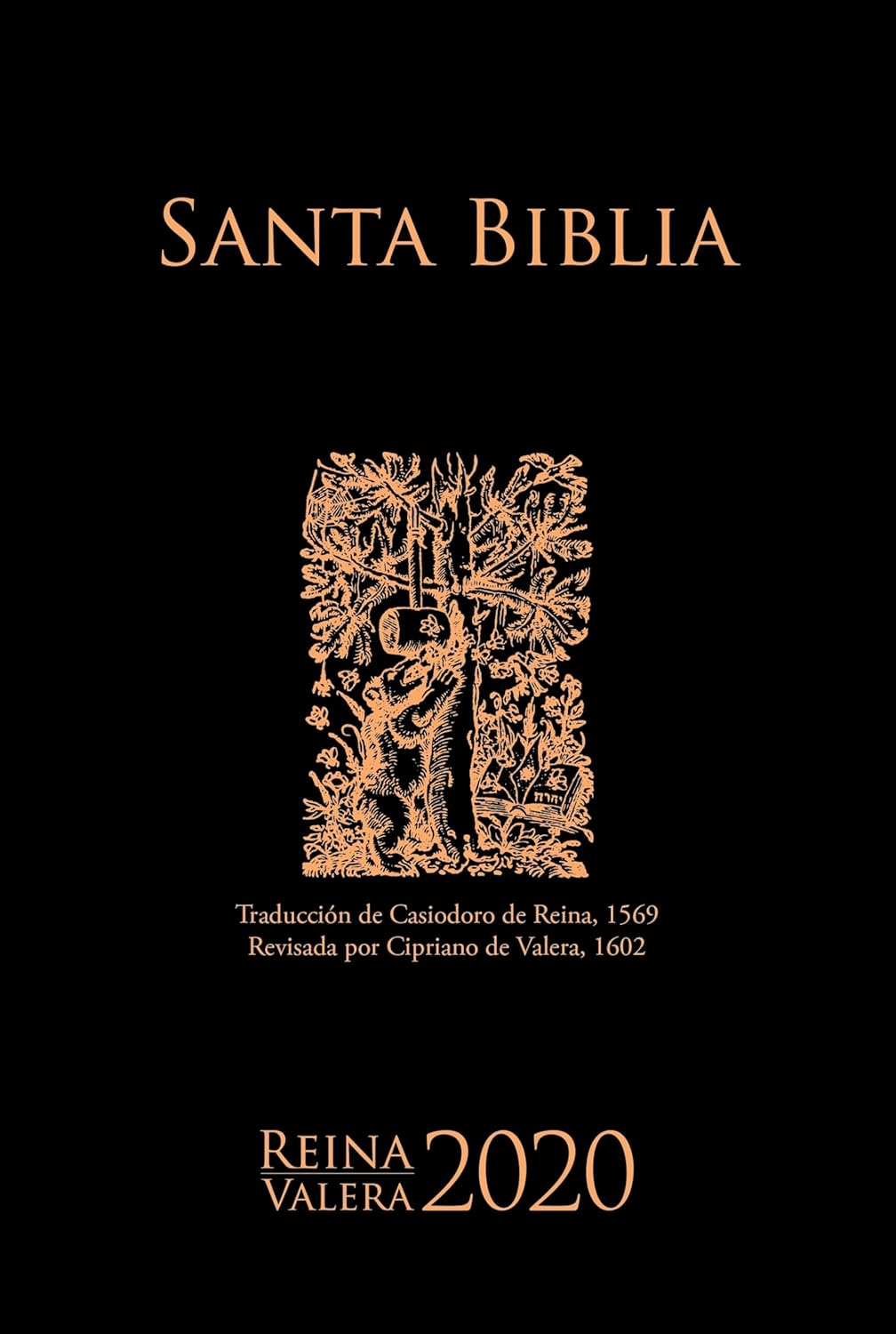 Biblia Reina Valera RVR 2020 Negra Rústica
