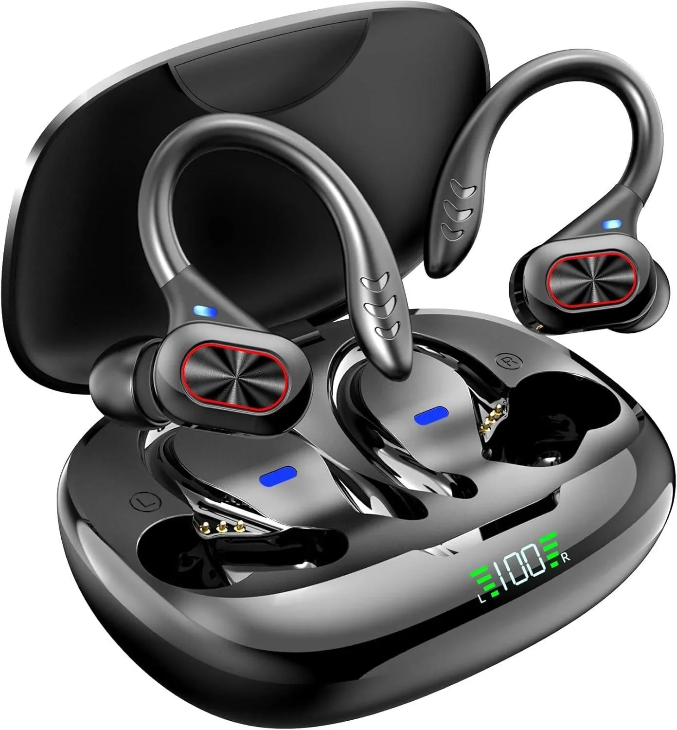 Bluetooth Headset 5.1 True Wireless Earphones Earbuds Headphones HiFi Sport TWS - Jewelry Store by Erik Rayo