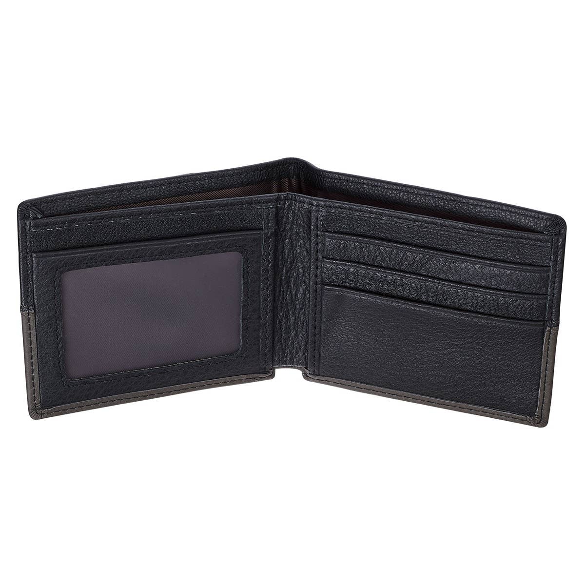 Wallet Leather Two-tone Walk by Faith 2 Cor. 5:7
