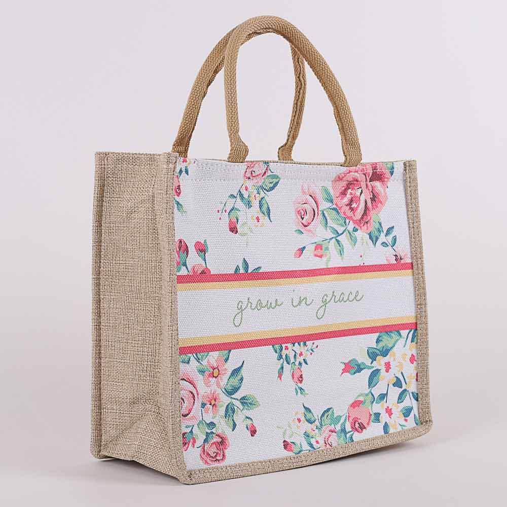 Tote Canvas Grow In Grace