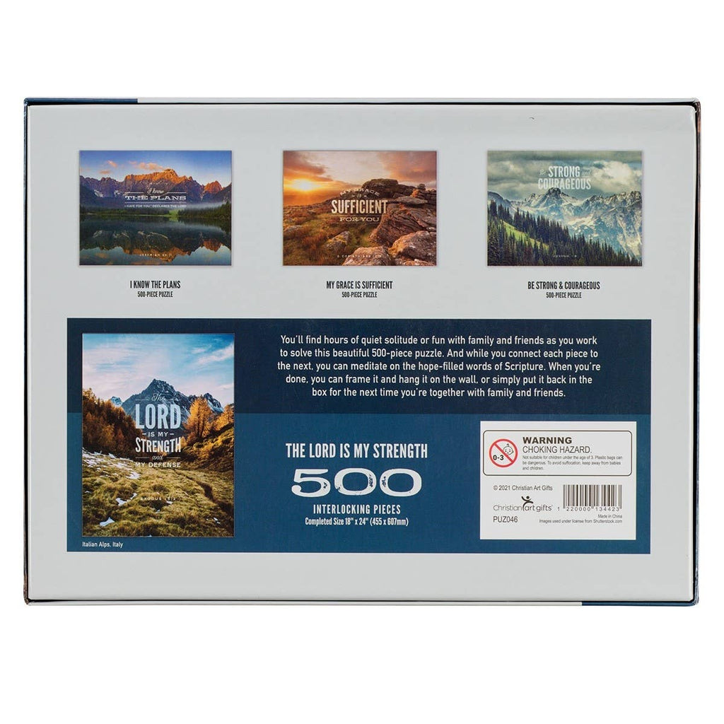 Puzzle 500 pc. Lord is My Strength Ex. 15:2