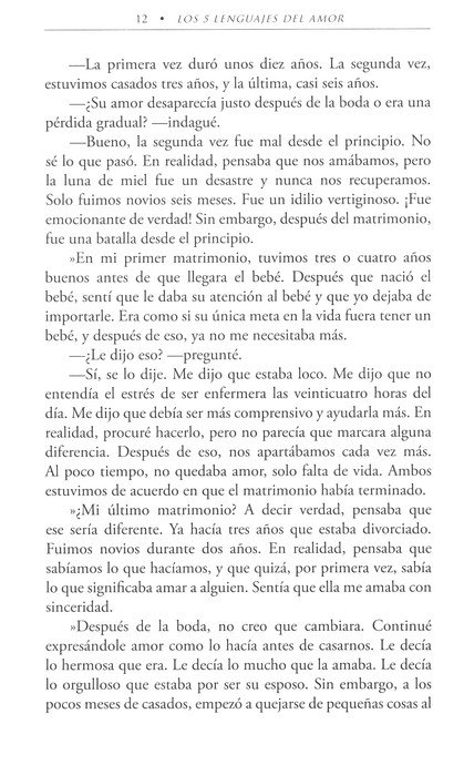 Los 5 Lenguajes del Amor: Favoritos
