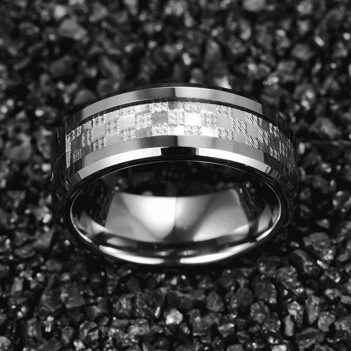 Men€™s 925 Silver Wedding Band Ring - Elegant Wedding Rings for Men & Women - Jewelry Store by Erik Rayo
