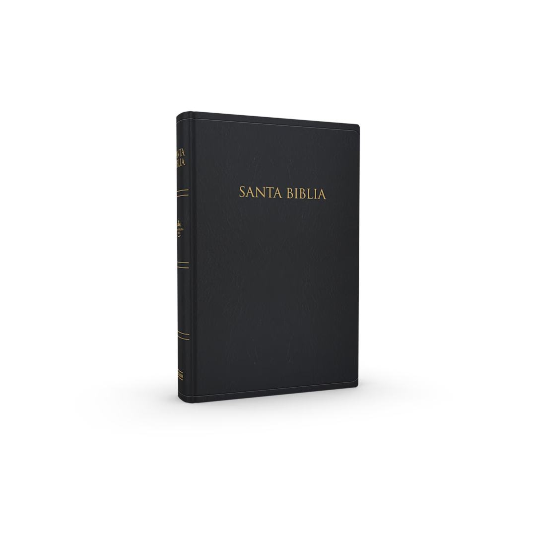 RVR 1960 Biblia Para Regalos y Premios Negro Imitación Piel