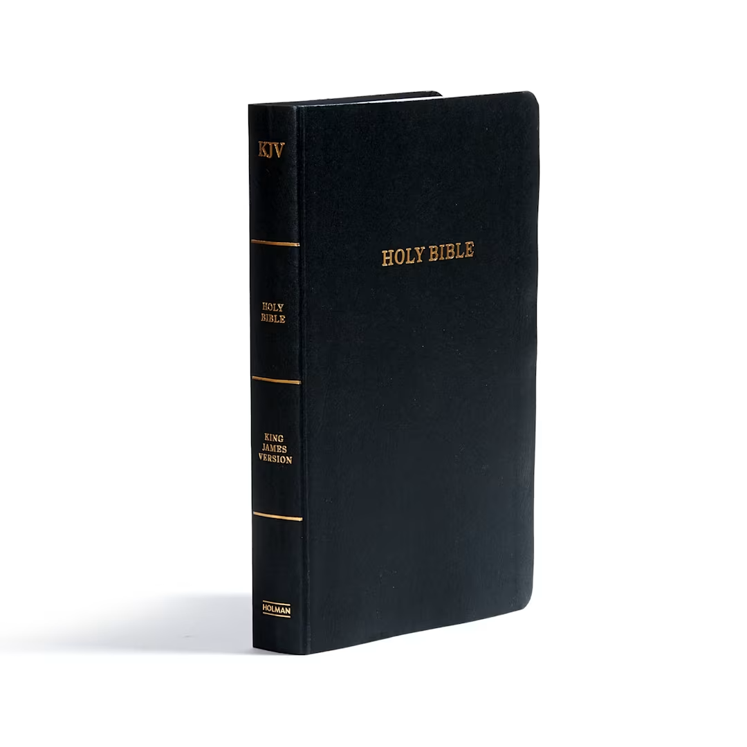 Black KJV Bible Imitation Leather Gift and Award
