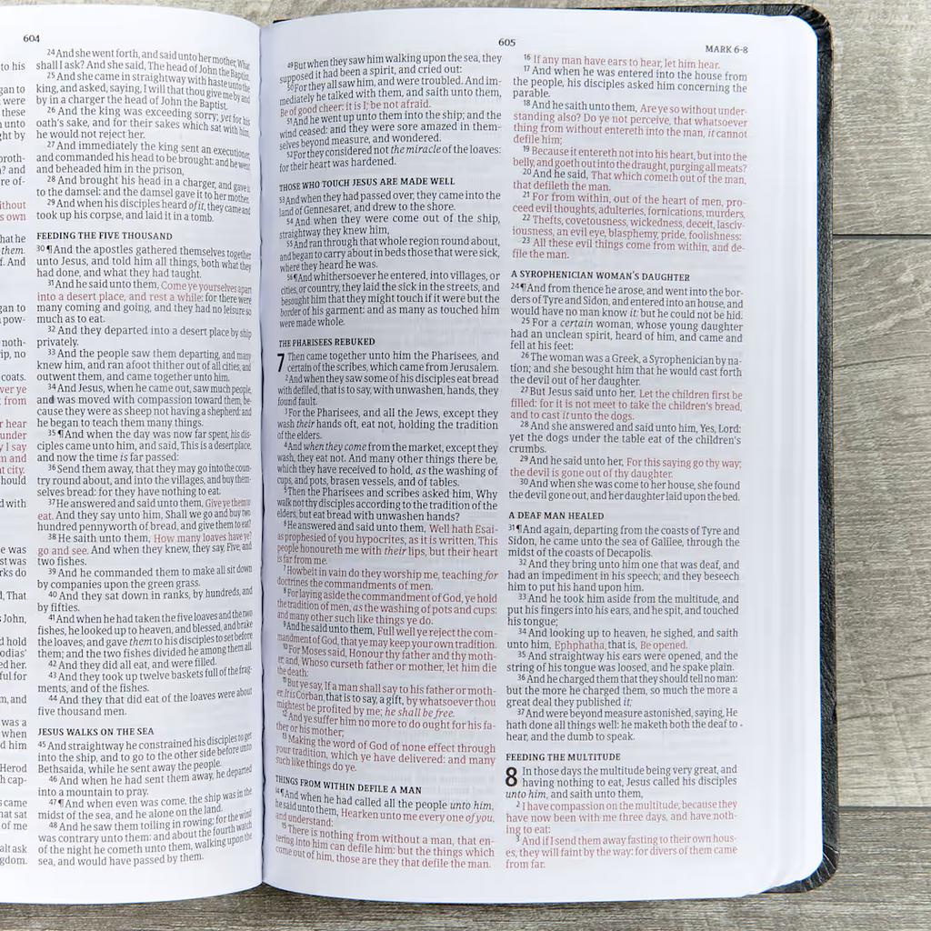 Black KJV Bible Imitation Leather Gift and Award