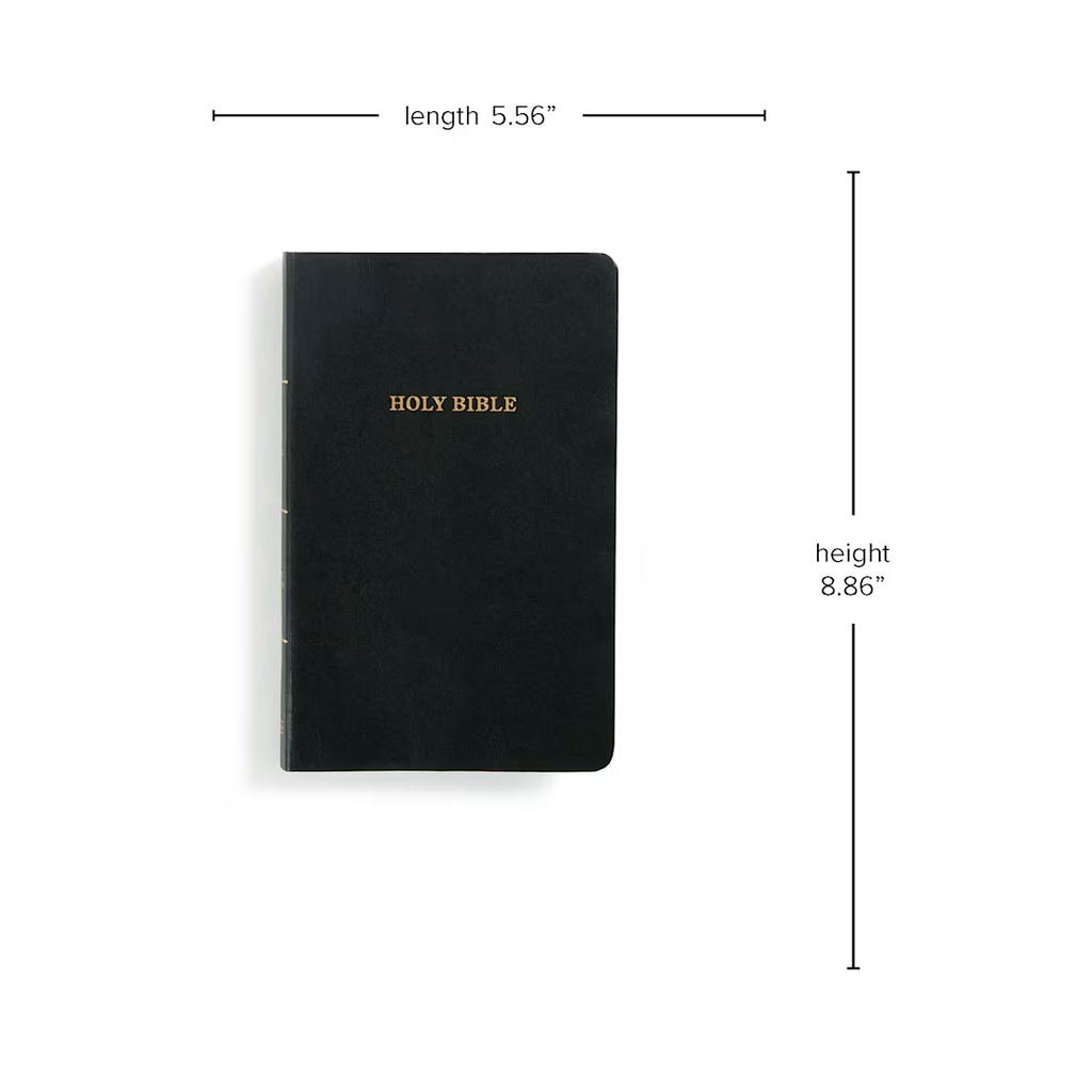 Black KJV Bible Imitation Leather Gift and Award