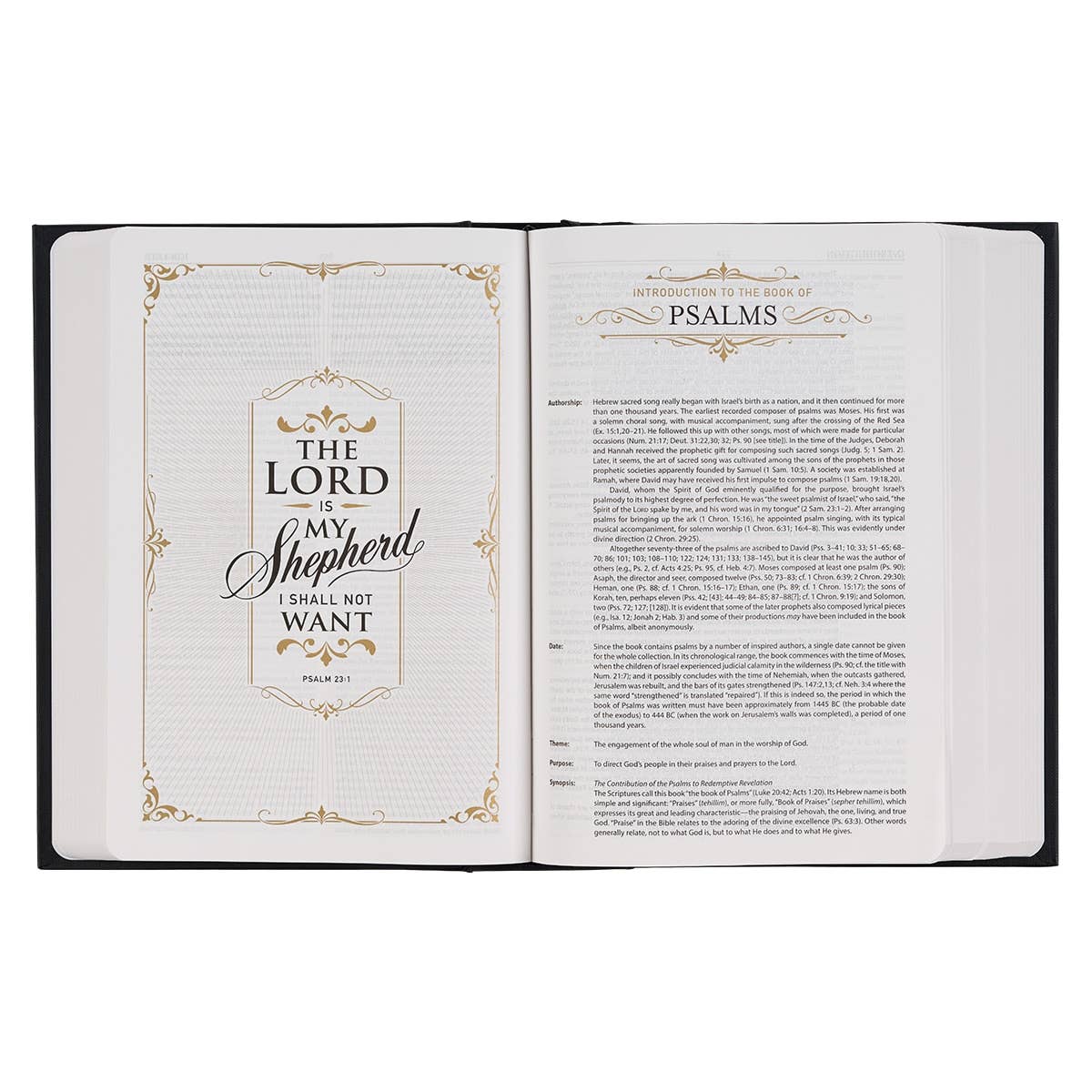 KJV Study Bible Hardcover, Black