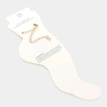 Load image into Gallery viewer, Gold Metal Chain Link Triple Layered Anklet
