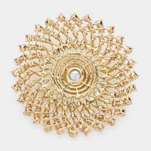 Load image into Gallery viewer, Marquise Stone Accented Bubble Stone Cluster Pin Brooch
