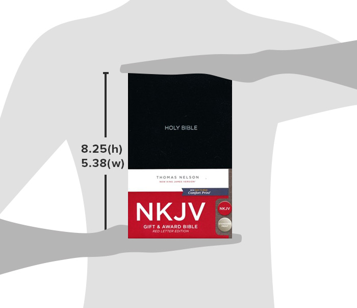 Black NKJV Bible Gift and Award