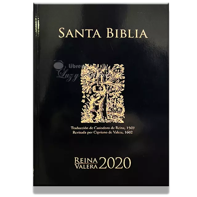 Biblia Reina Valera RVR 2020 Negra Rústica