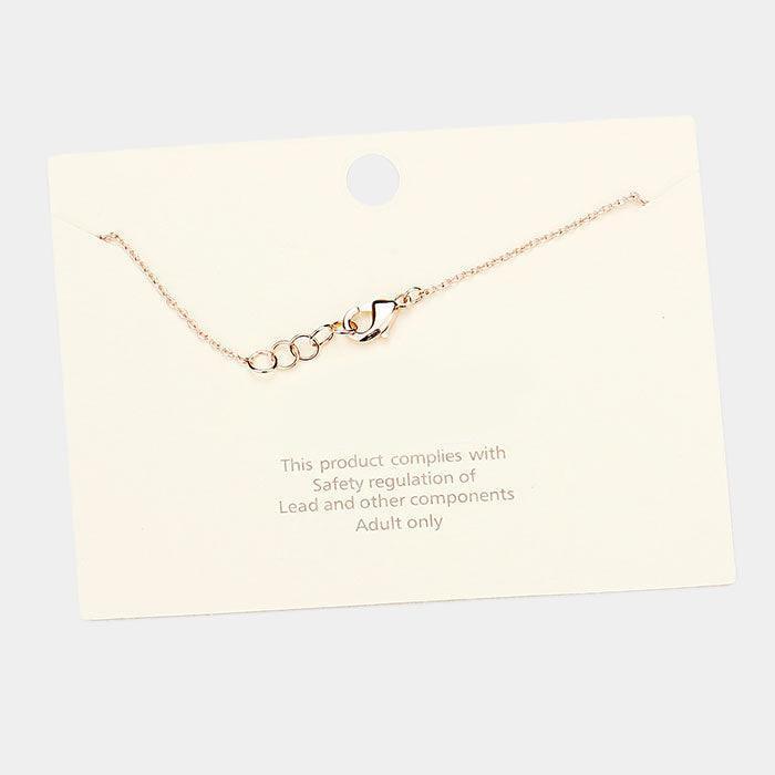Rose Gold Gold Dipped Triple Star Charm Bracelet - Jewelry Store by Erik Rayo