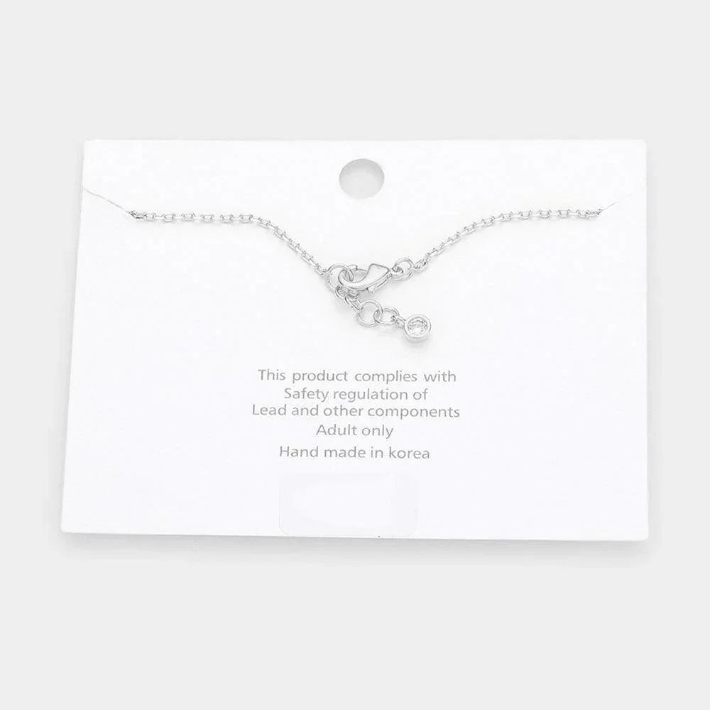 Gold White Gold Dipped mama Metal Message Charm Bracelet - Jewelry Store by Erik Rayo