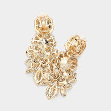 Load image into Gallery viewer, Lavender Marquise Square Stone Pointed Evening Clip On Earrings

