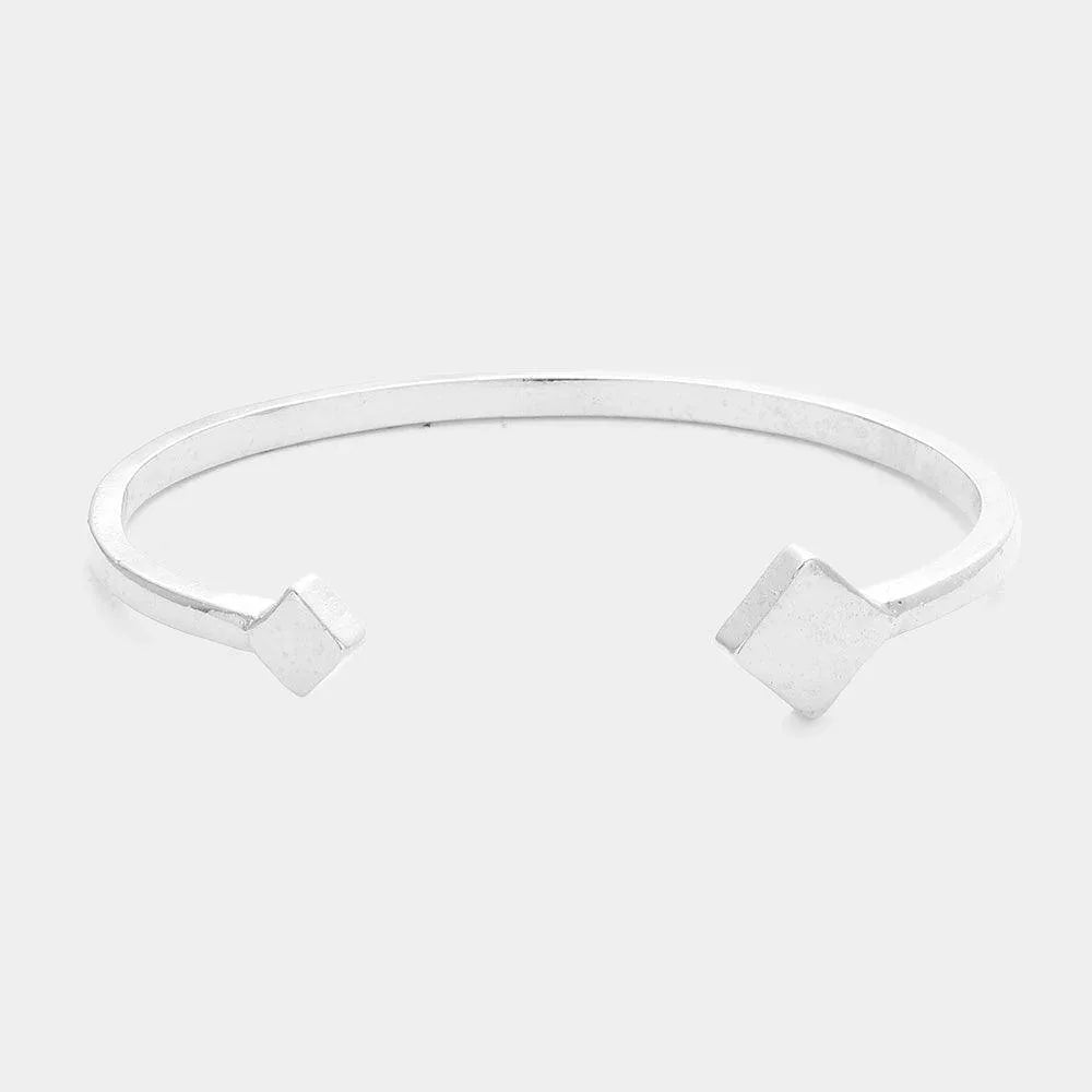 Asymmetrical Square Cuff Bracelet - Jewelry Store by Erik Rayo