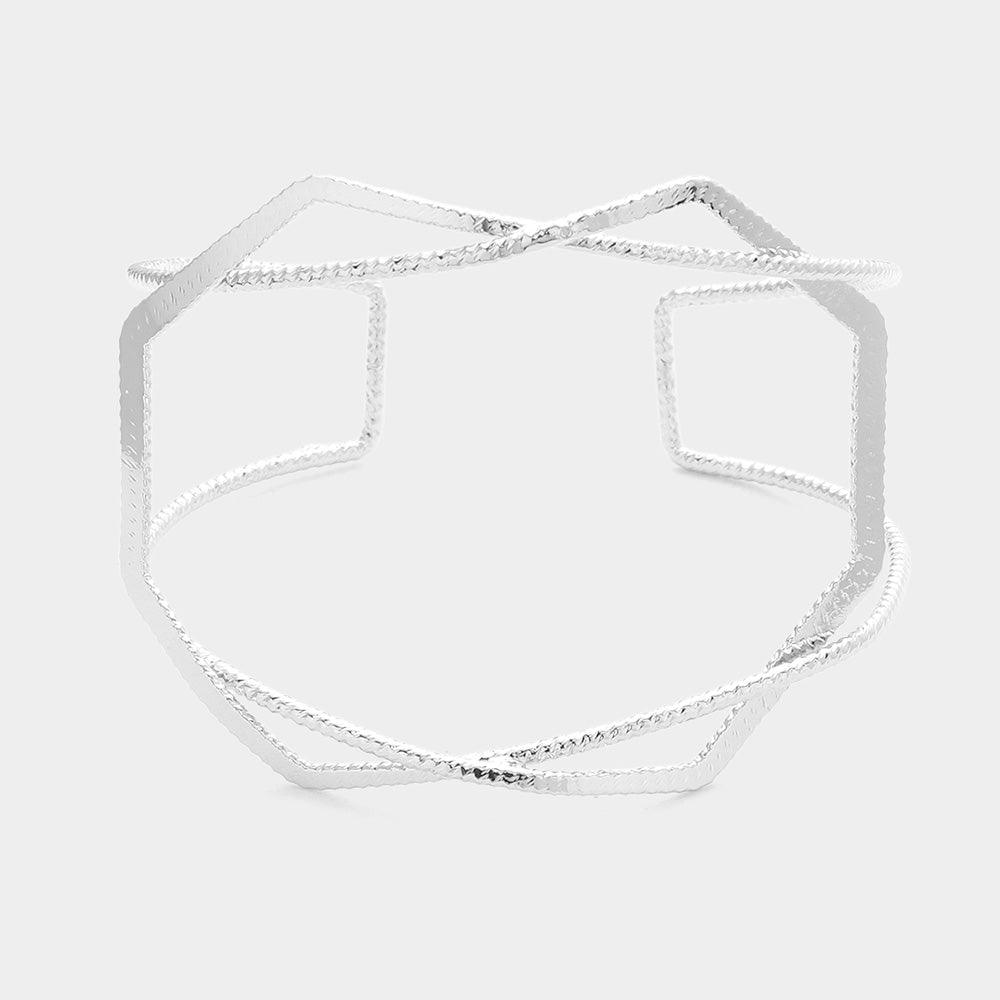 Geometric Cuff Bracelet