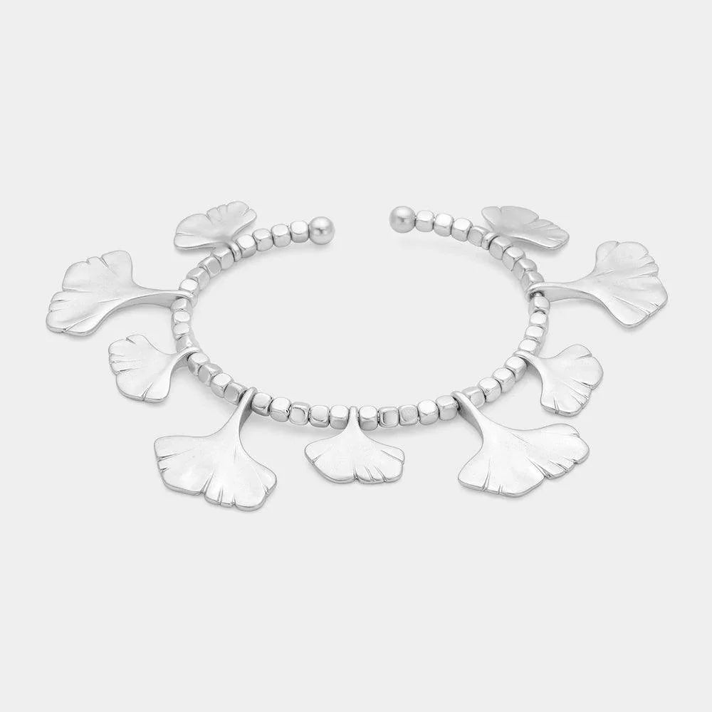 Cube Beaded Ginkgo Strand Bracelet - Jewelry Store by Erik Rayo