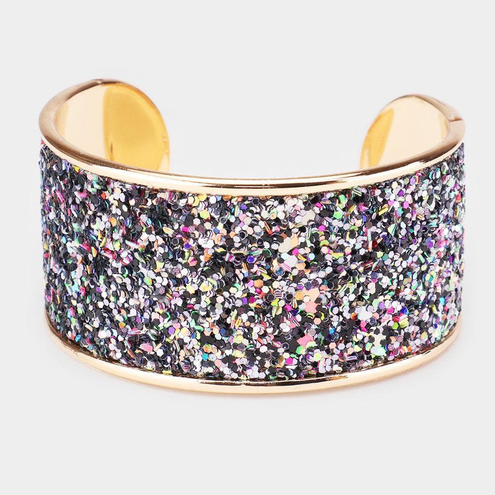 Glitter Cuff Bracelet - Jewelry Store by Erik Rayo