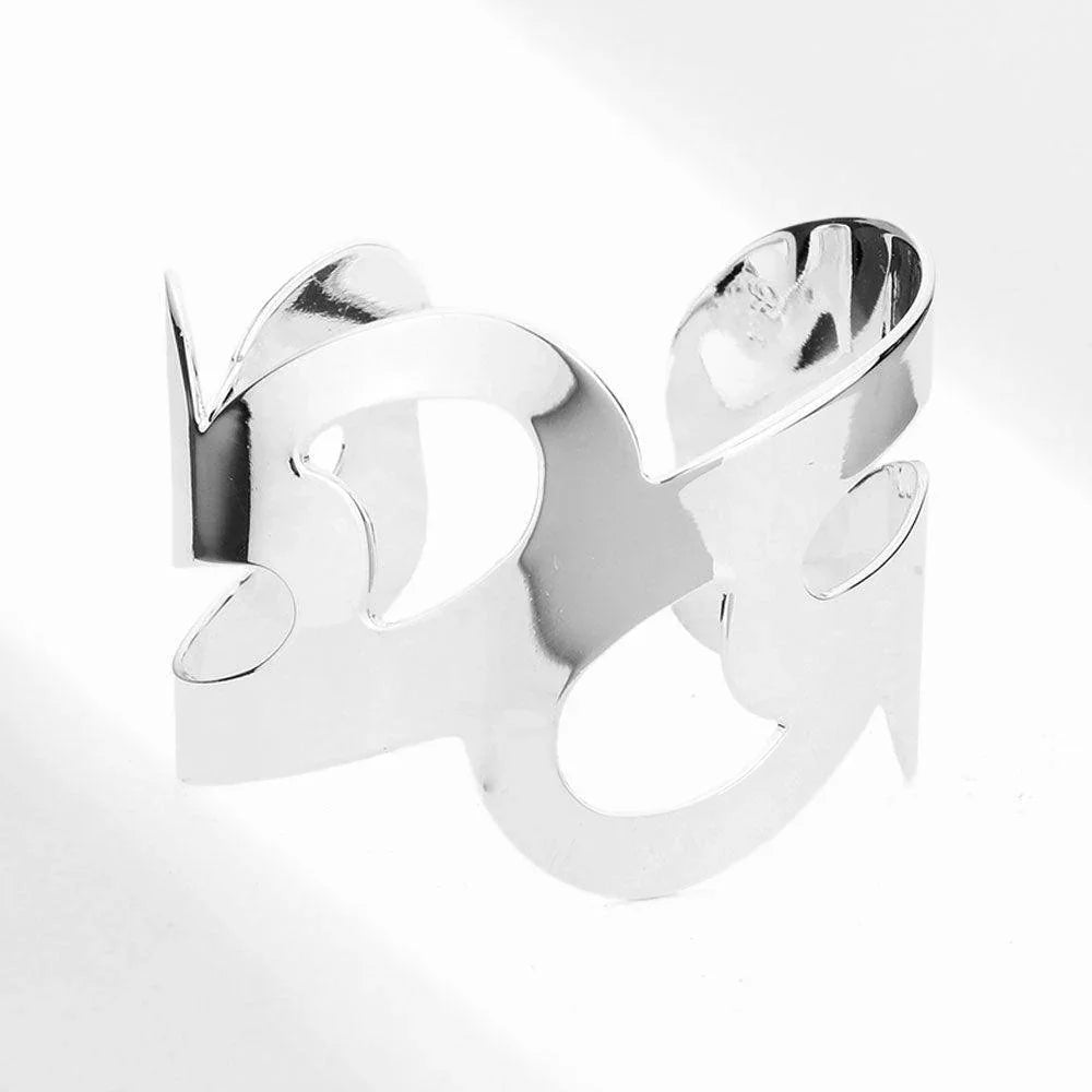 Abstract Metal Cuff Bracelet - Jewelry Store by Erik Rayo