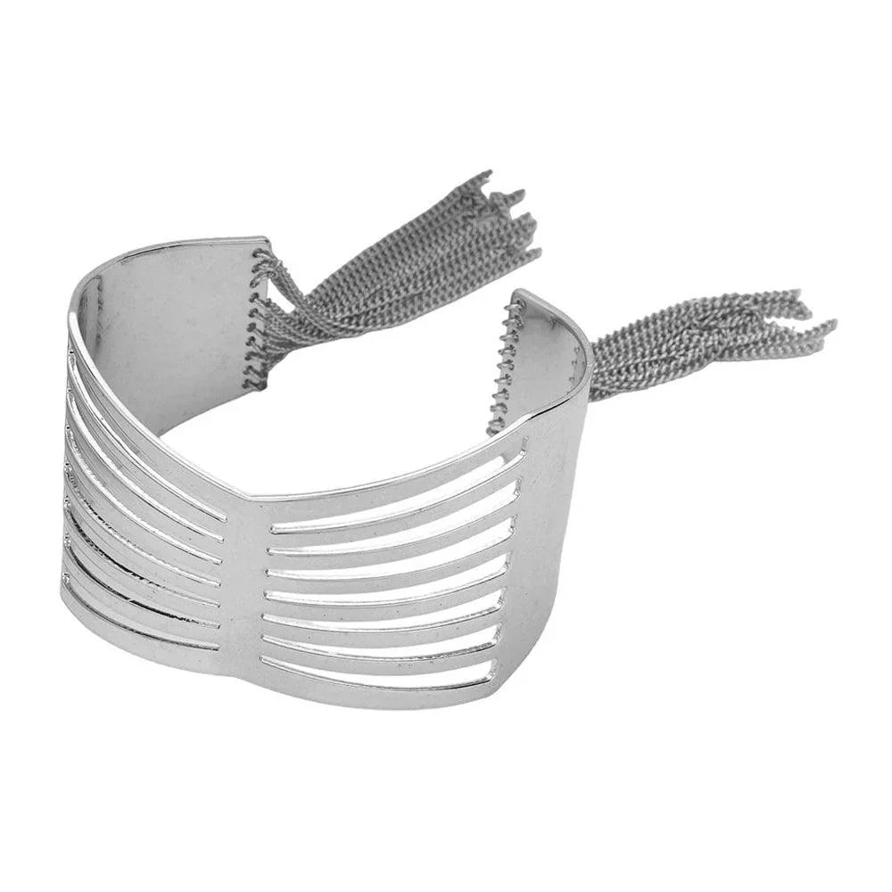 Fringe Tip Cage Cuff Bracelet - Jewelry Store by Erik Rayo