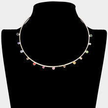 Load image into Gallery viewer, Stone Pointed Choker Necklace
