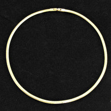 Load image into Gallery viewer, Gold Metal Omega Choker Necklace
