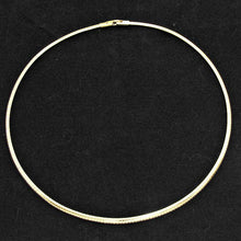 Load image into Gallery viewer, Gold 20&quot; Metal Omega Choker Necklace
