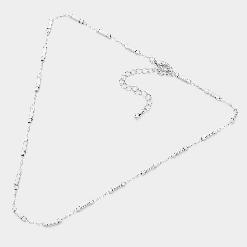 Metal Plain Choker Necklace - Jewelry Store by Erik Rayo