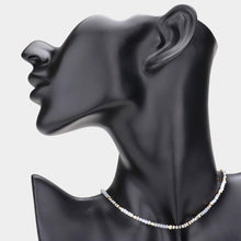 Load image into Gallery viewer, Faceted Beaded Choker Necklace
