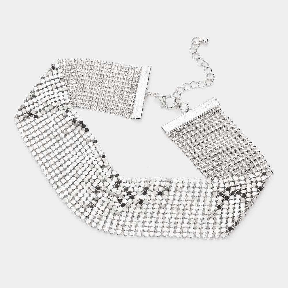 Metal Choker Necklace - Jewelry Store by Erik Rayo
