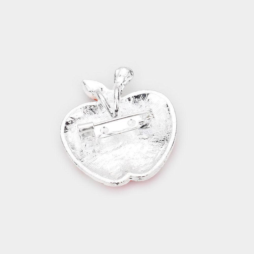 American USA Flag Apple Open Choker Necklace / Brooch / Pendant Set - Jewelry Store by Erik Rayo