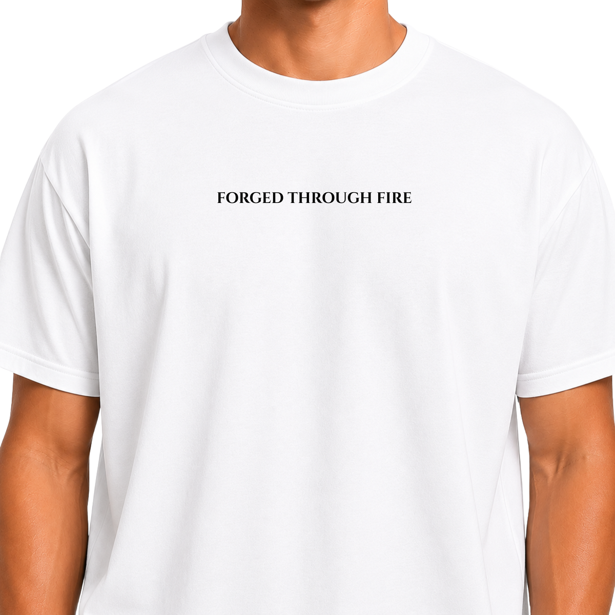 Lion & Gym Black Oversized Christian Shirt in White for Men and Women Unisex Sizes S-3XL