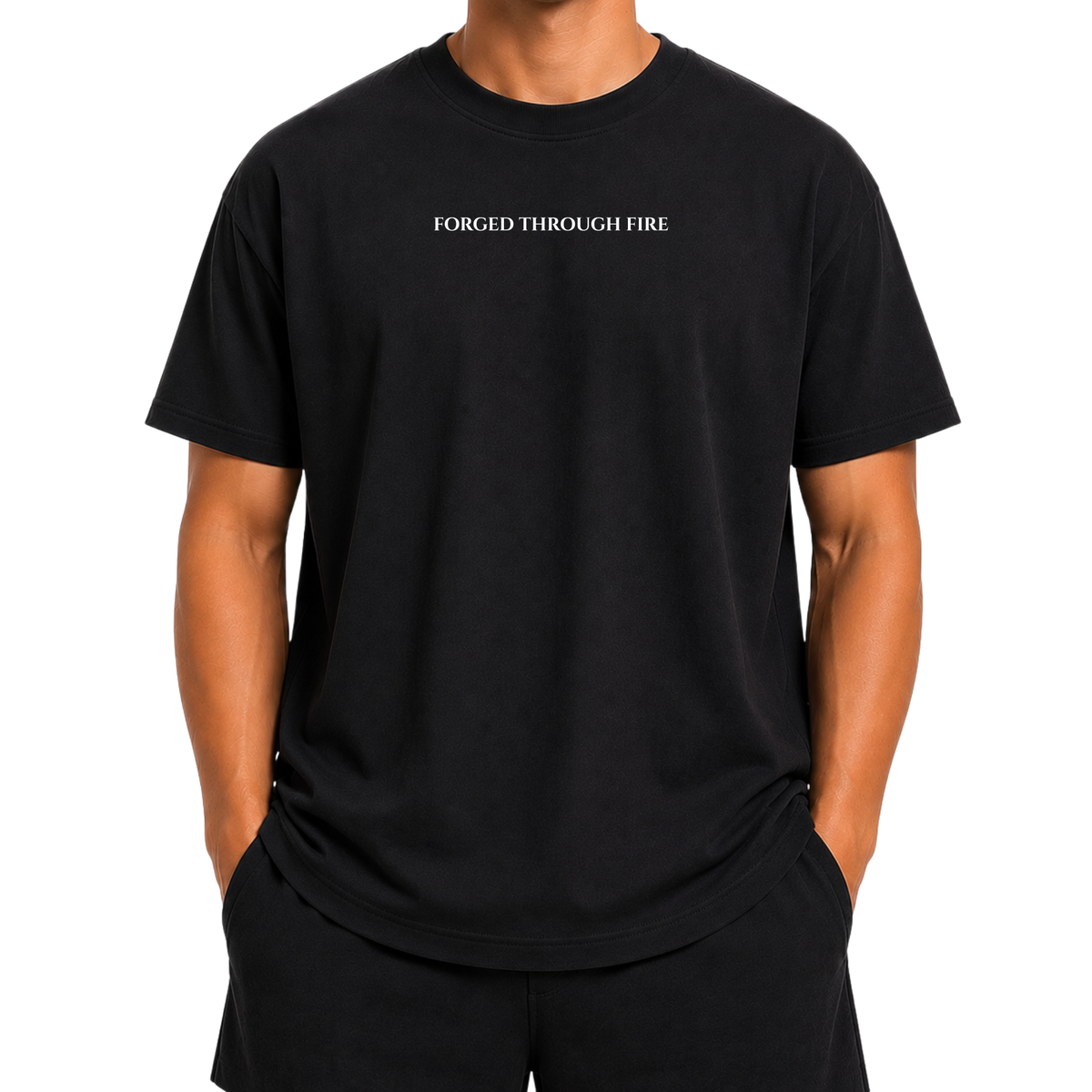 Lion & Gym Black Oversized Christian Shirt for Men and Women Unisex Sizes S-4XL