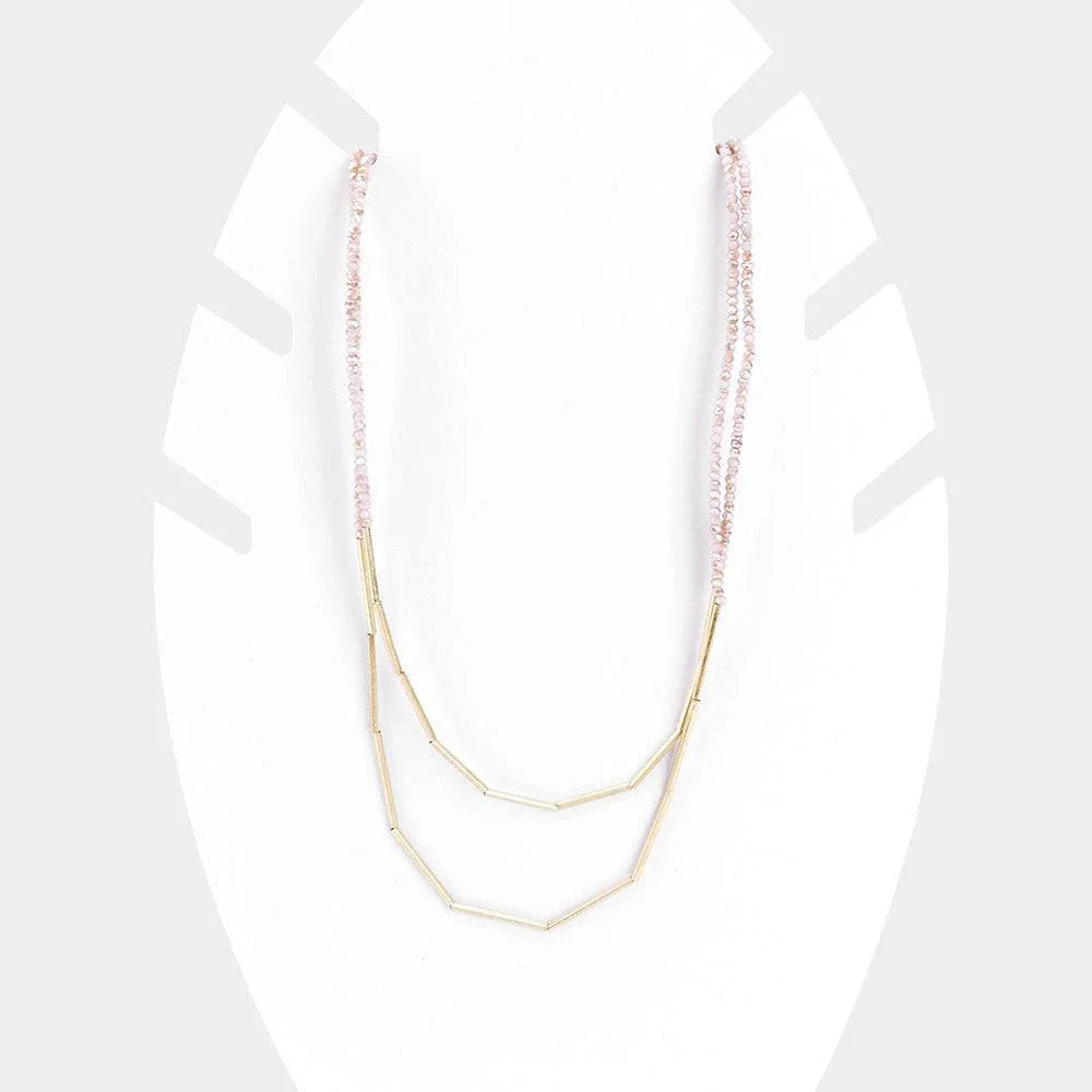 White Necklace Jewelry Display Stand - Jewelry Store by Erik Rayo