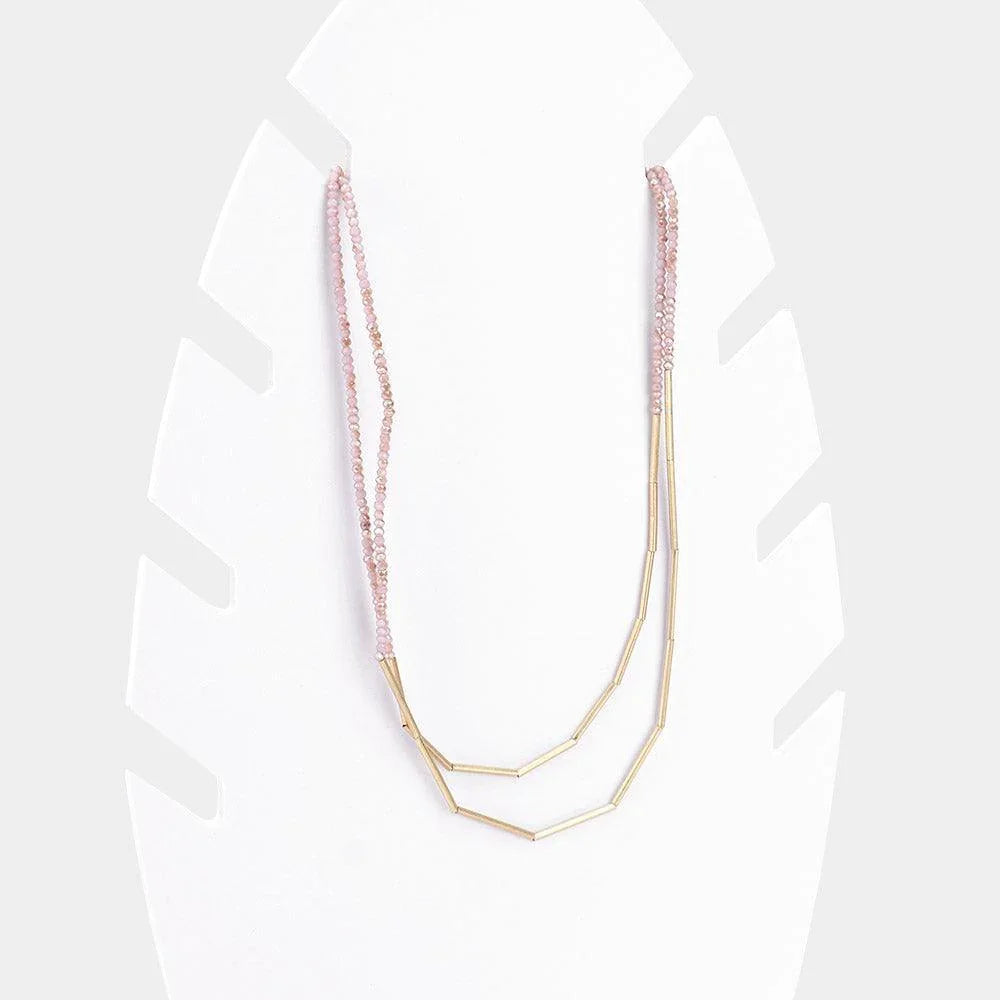 White Necklace Jewelry Display Stand - Jewelry Store by Erik Rayo