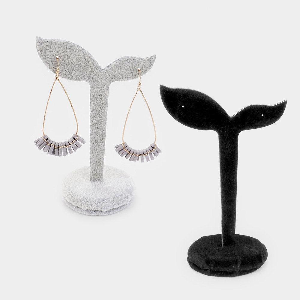 Black Sprout Earrings Display Stand - Jewelry Store by Erik Rayo