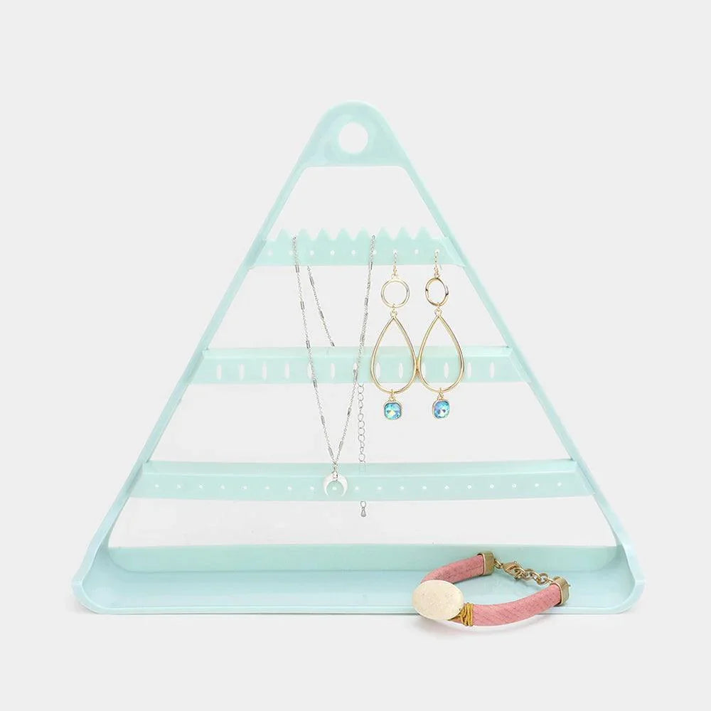 Blue Earring Display Stand - Jewelry Store by Erik Rayo