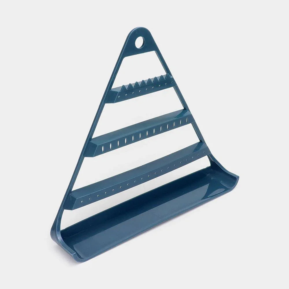 Blue Earring Display Stand - Jewelry Store by Erik Rayo