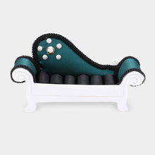 Load image into Gallery viewer, Green Floral Pointed Sofa Ring Display Stand
