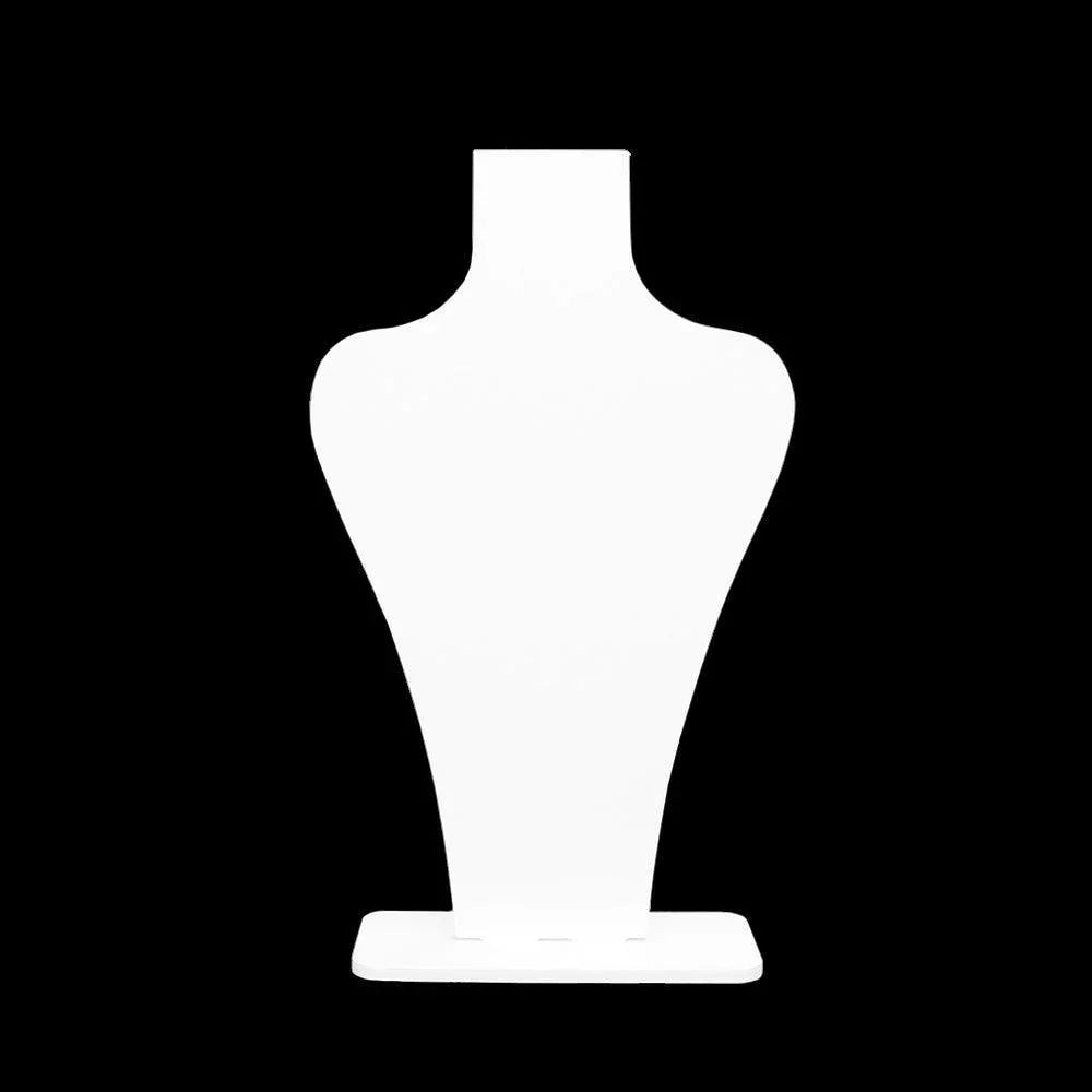 White Necklace Jewelry Holder Display Stand - Jewelry Store by Erik Rayo
