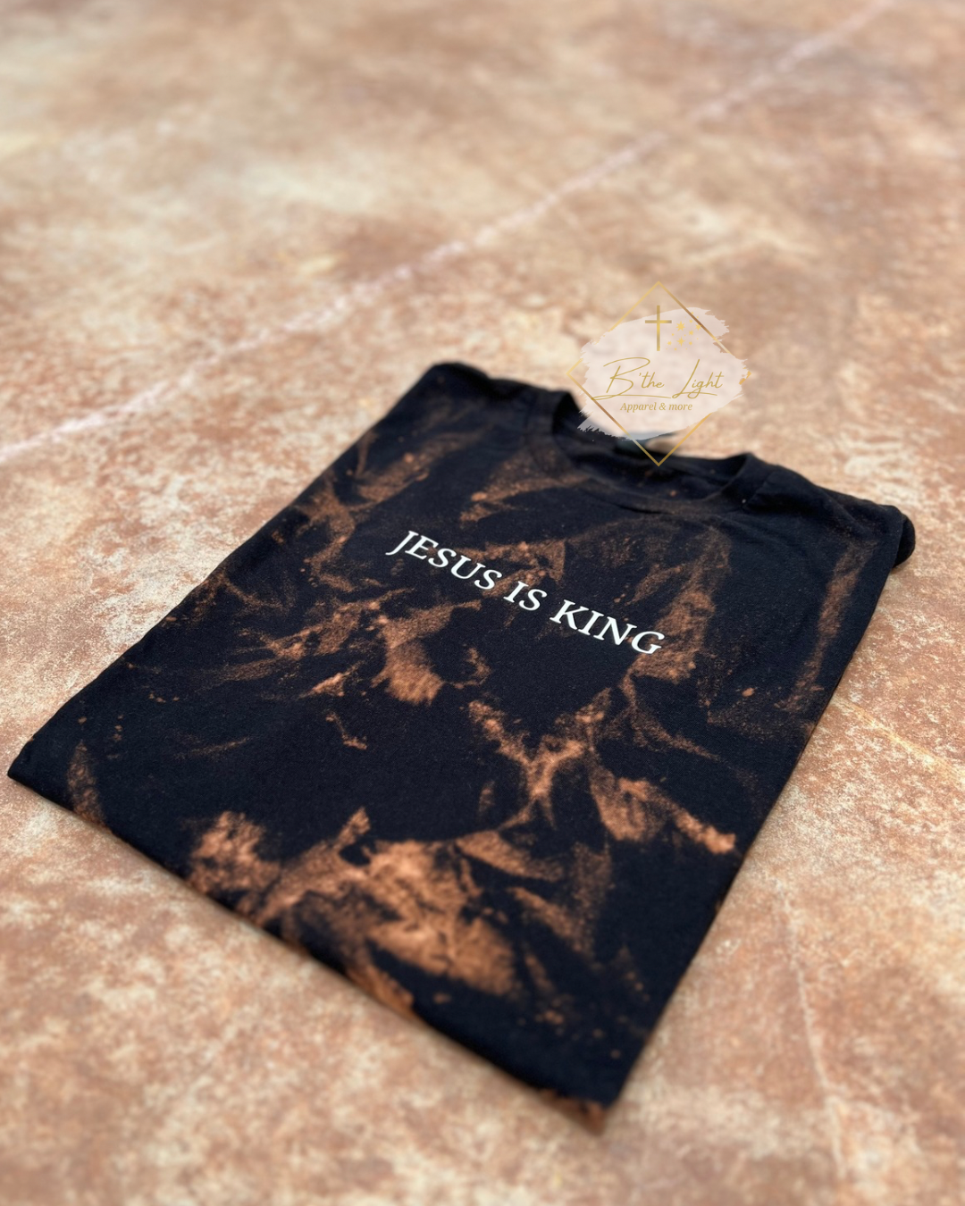 Jesus is king acid wash