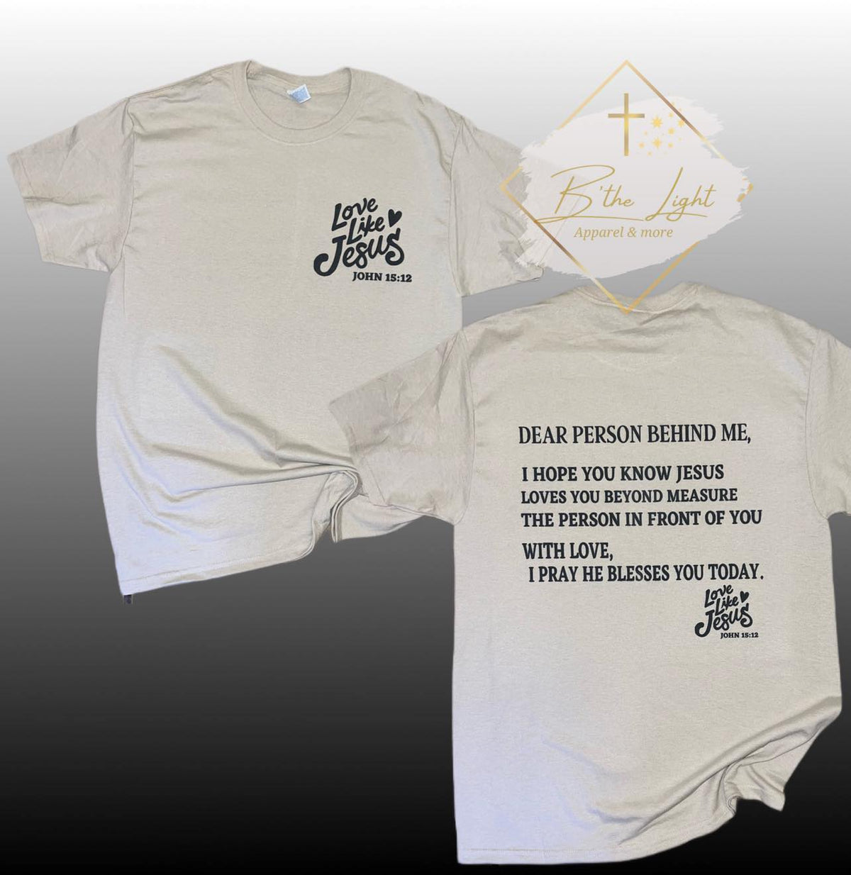 Dear person behind me