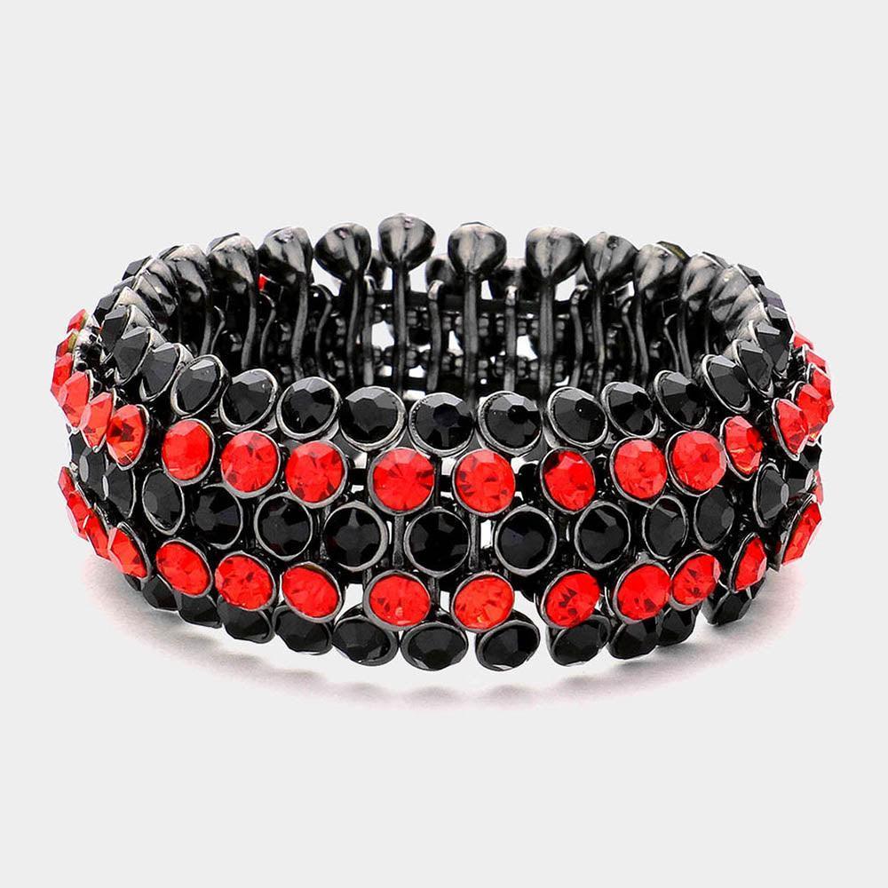 Bubble Stone Stretch Evening Bracelet - Jewelry Store by Erik Rayo