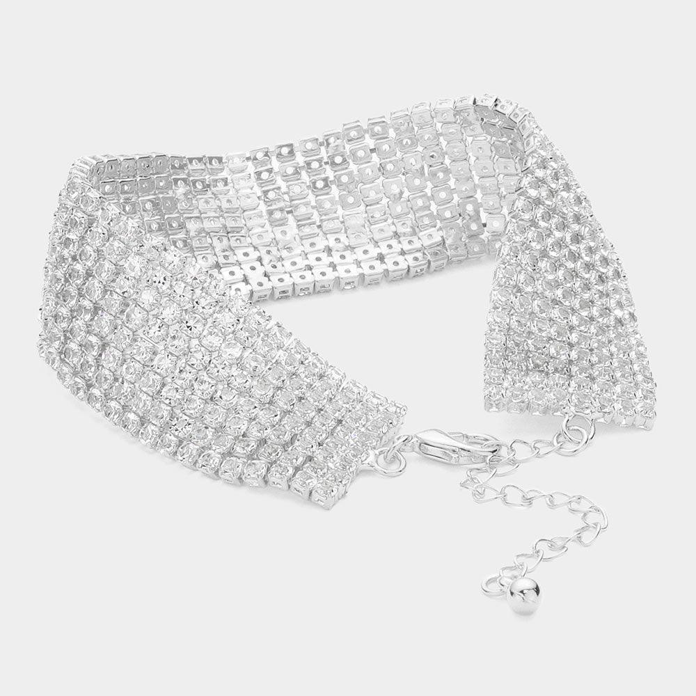 CZ Stone Pave Evening Bracelet - Jewelry Store by Erik Rayo