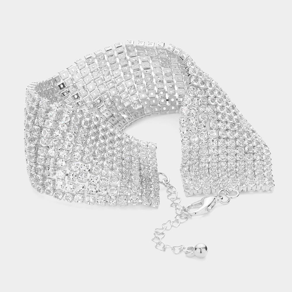 CZ Stone Pave Evening Bracelet - Jewelry Store by Erik Rayo