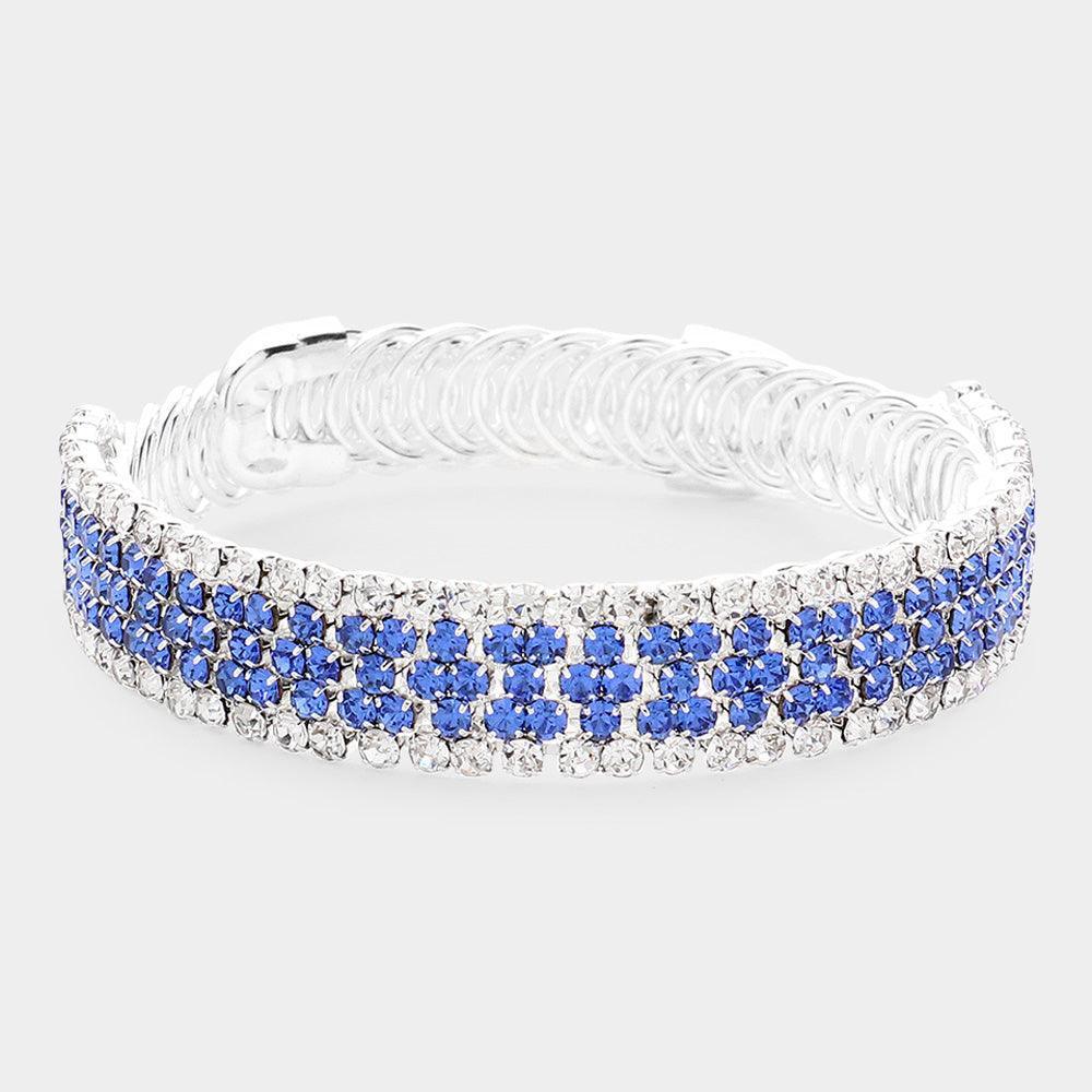 Rhinestone Pave Evening Bracelet - Jewelry Store by Erik Rayo